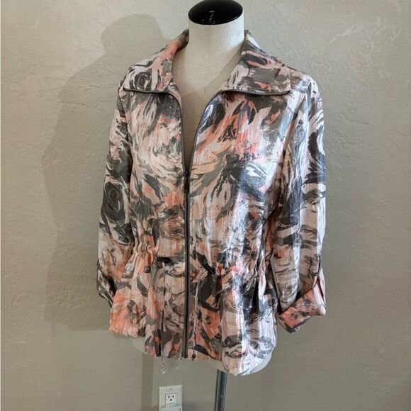 Stylish Women's Ruby Rd Gathered Waist Jacket sz 8 - Picture 5 of 9